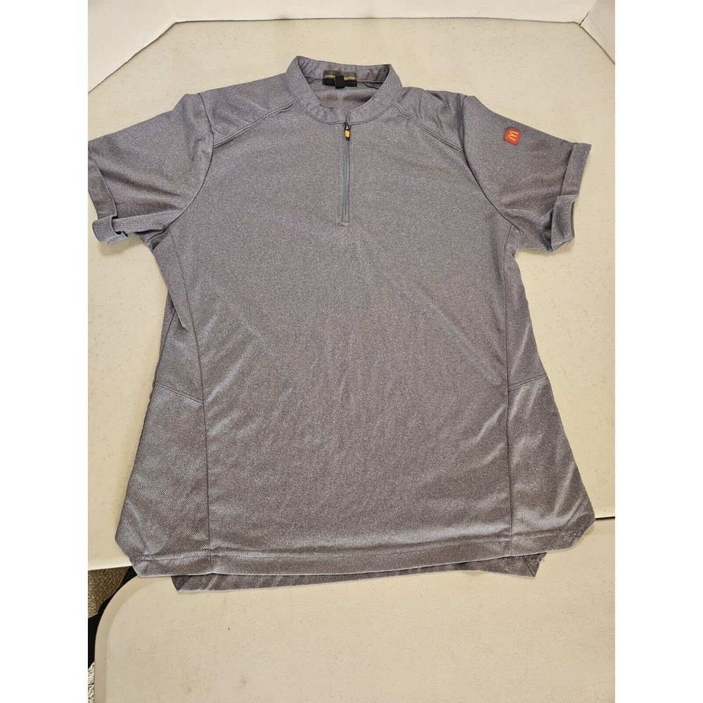 McDonalds Work Shirt Adult Large Gray Grey Apparel Collection Employee Workwear